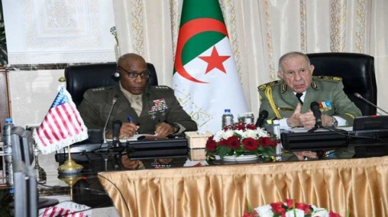 قائد الأركان الجزائري لقائد أفريكوم: نتمسك بمبدأ عدم الانحياز